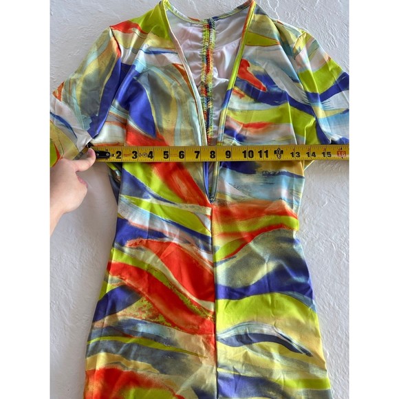 Fashion Nova Multicolor Art Masterpiece Romper - Picture 12 of 12
